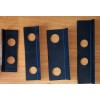 Insulating gaskets for rails